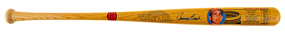 Johnny Bench Signed Cooperstown Bat - JSA