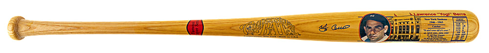 Yogi Berra Signed Cooperstown Bat - JSA