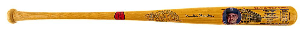 Duke Snider Signed Cooperstown Bat - JSA