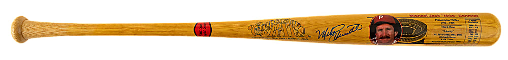 Mike Schmidt Signed Cooperstown Bat - JSA