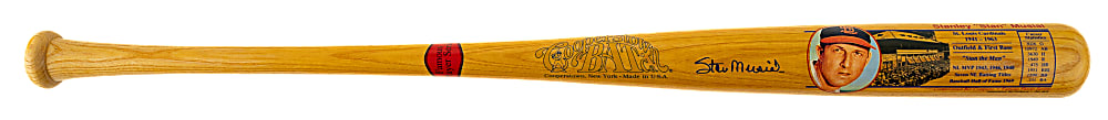 Stan Musial Signed Cooperstown Bat - JSA