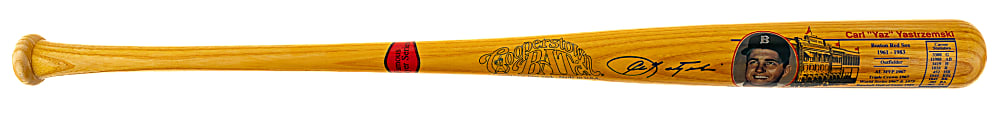 Carl Yastrzemski Signed Cooperstown Bat - JSA
