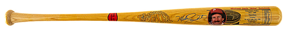 Mike Schmidt Signed Cooperstown Bat - JSA