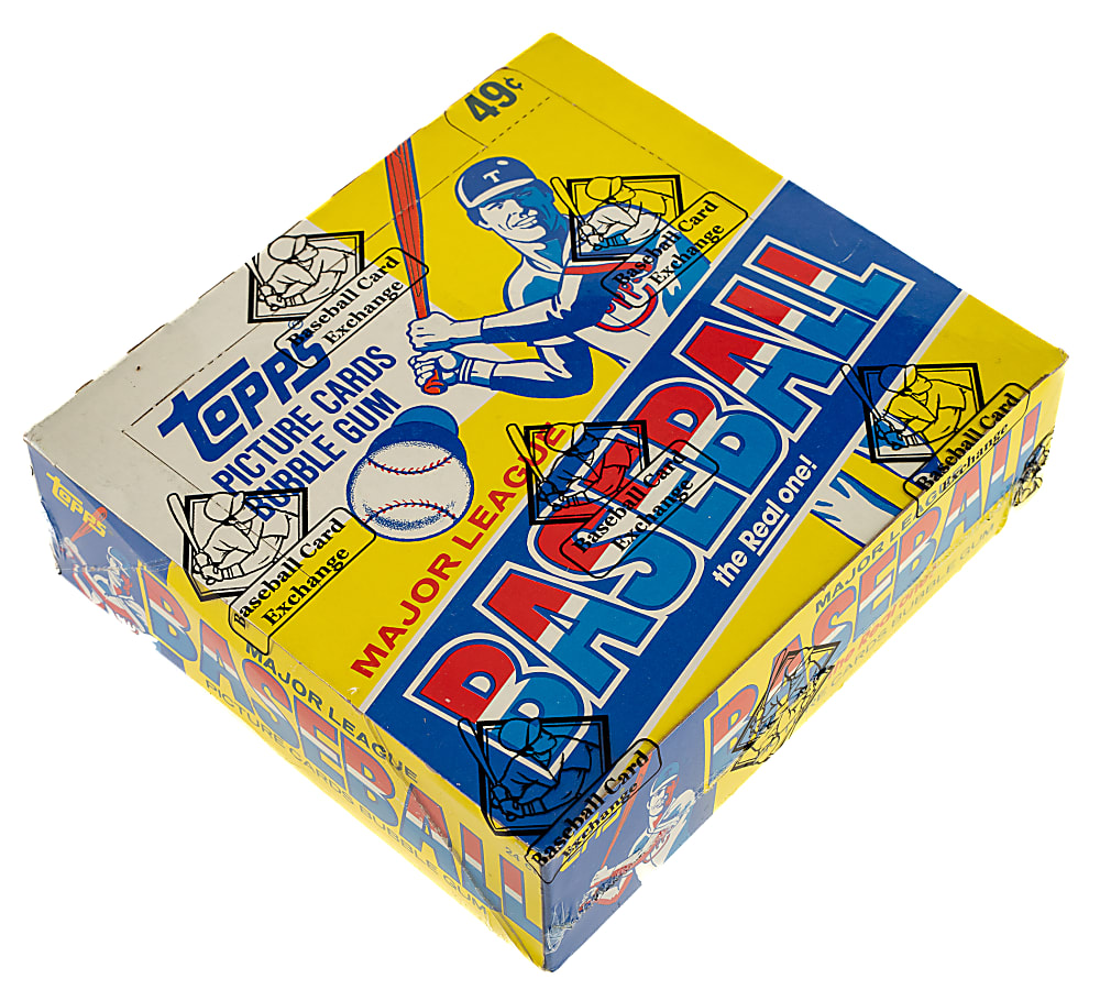 1984 Topps Unopened Cello Box (24 Packs) - BBCE