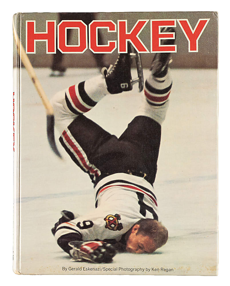 1969 "Hockey" Multi-Signed Book with Bobby Orr, Gordie Howe, and Bobby Hull