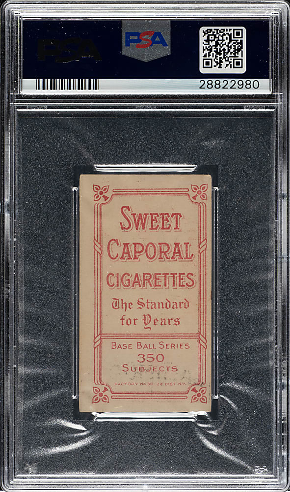 1909-1911 T206 White Border Bob Hall PSA EX+ 5.5