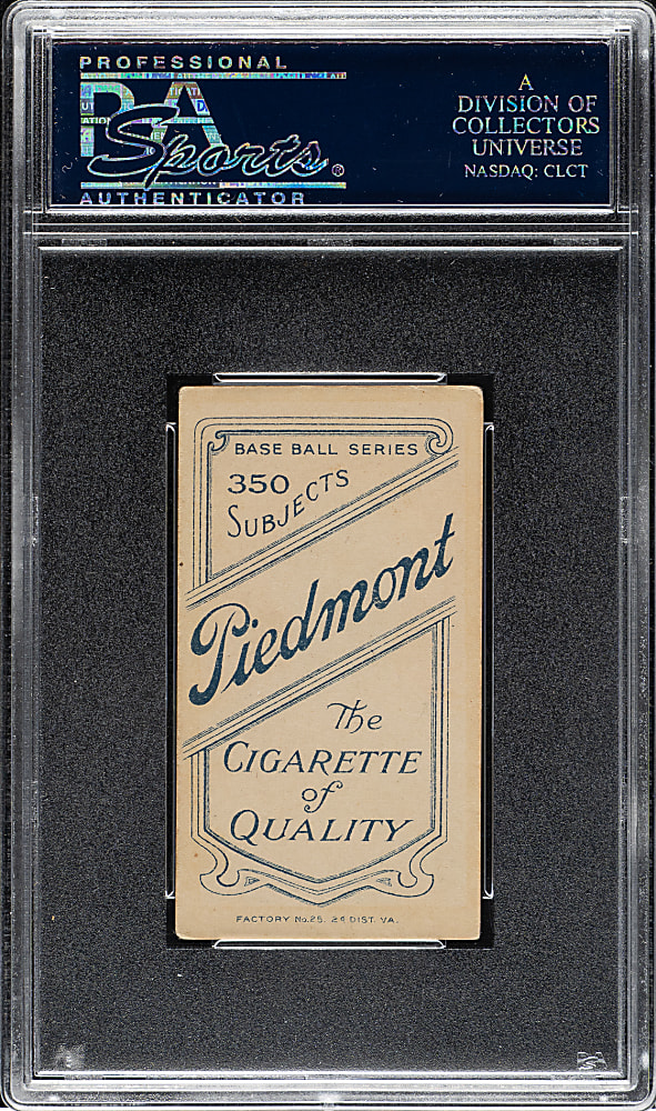 1909-1911 T206 White Border George Perring PSA EX 5