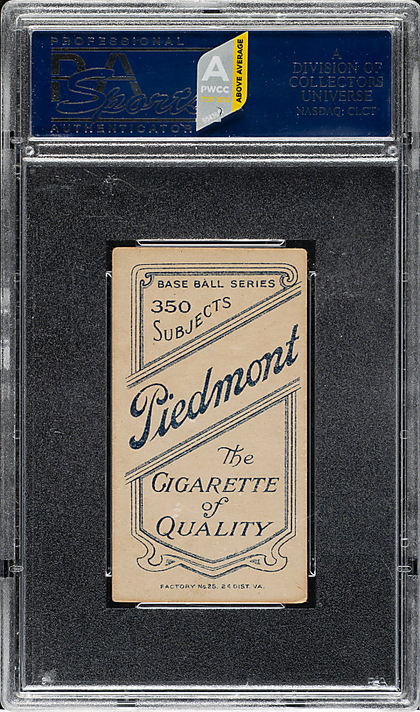 1909-1911 T206 White Border Billy Maloney PSA EX 5