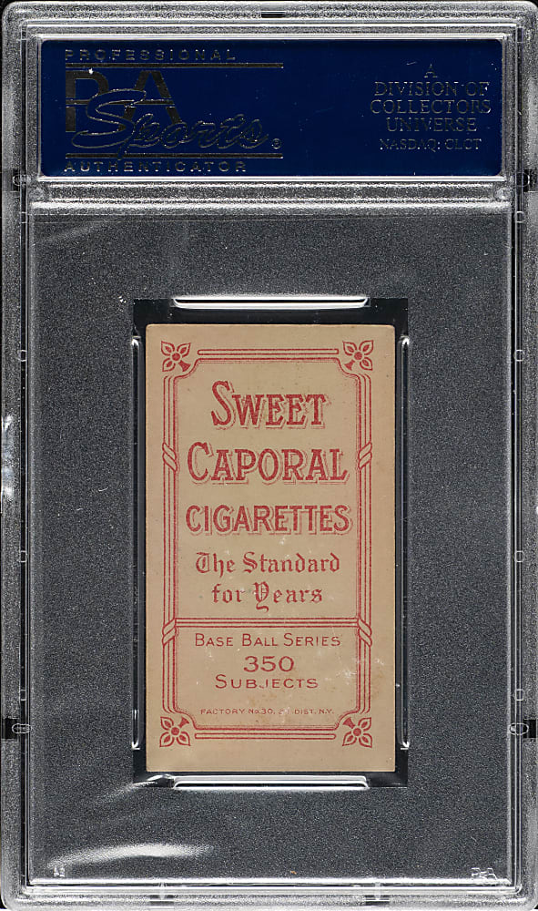 1909-1911 T206 White Border Tim Jordan Batting PSA EX 5