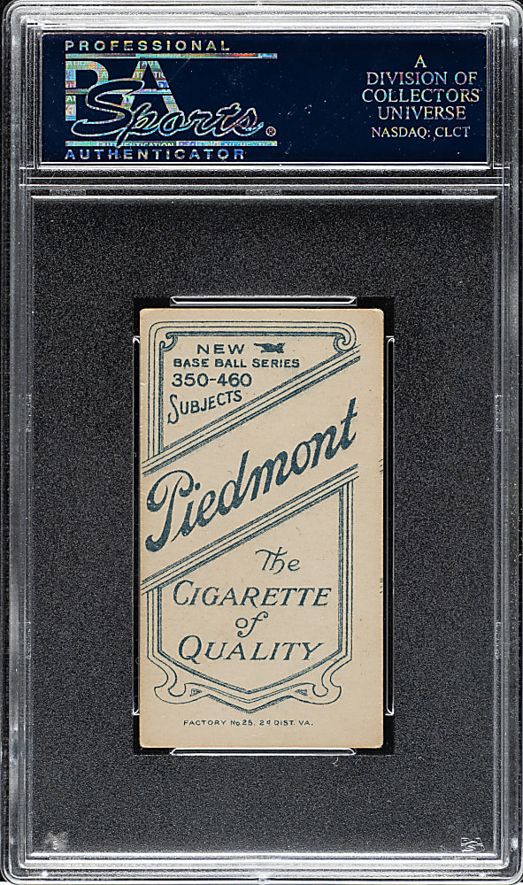 1909-1911 T206 White Border Rube Oldring Batting PSA EX 5