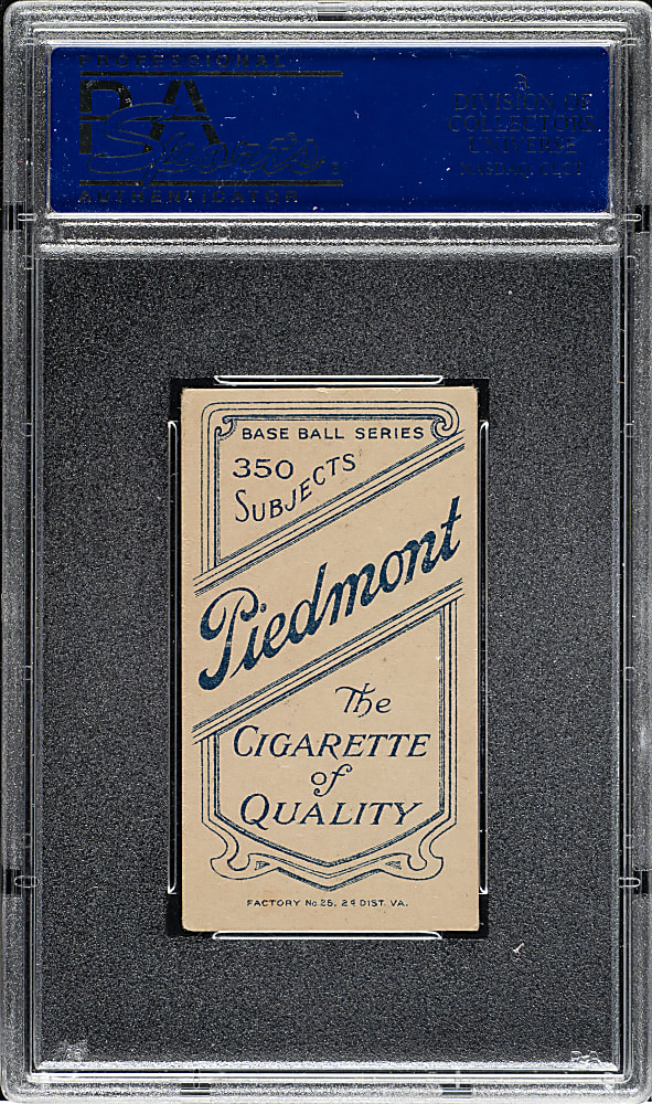 1909-1911 T206 White Border Bunk Congalton PSA VG-EX 4