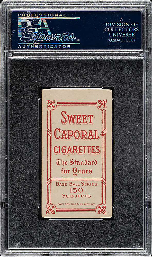 1909-1911 T206 White Border Wild Bill Donovan Portrait PSA VG-EX 4
