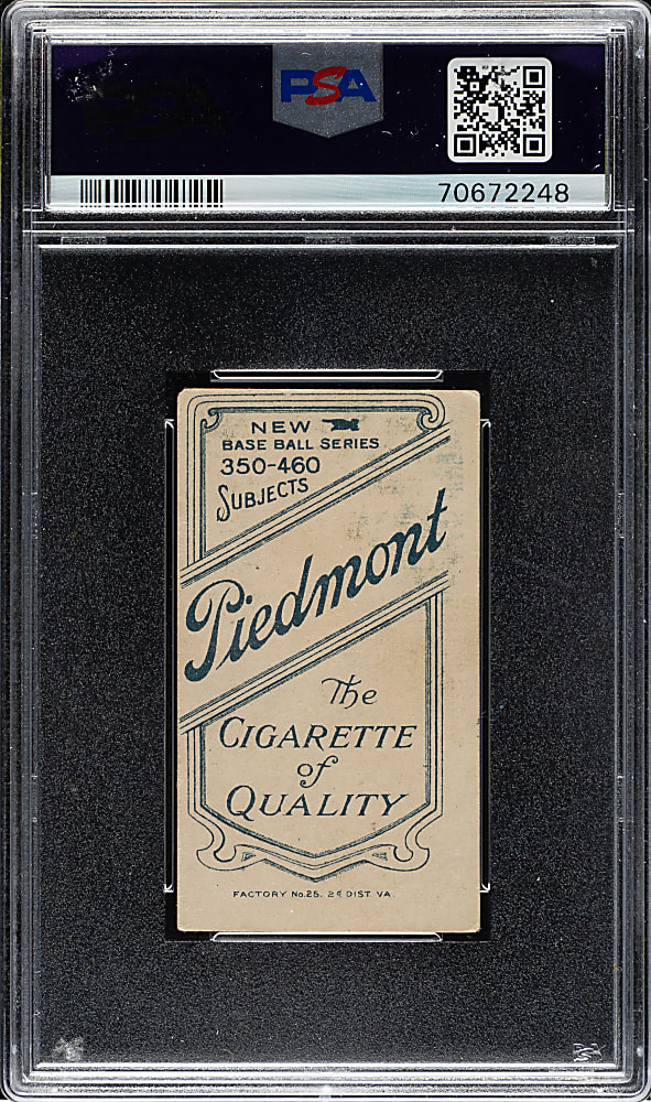 1909-1911 T206 White Border Red Murray Portrait PSA VG-EX 4
