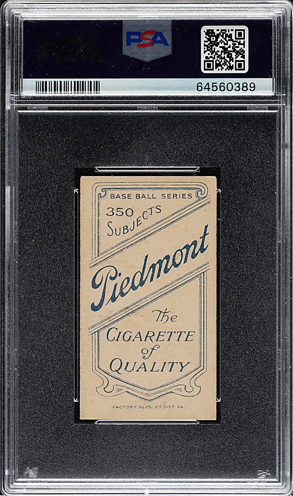 1909-1911 T206 White Border Wild Bill Donovan Throwing PSA VG-EX 4