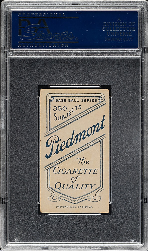1909-1911 T206 White Border Charley O'Leary Portrait PSA VG-EX 4
