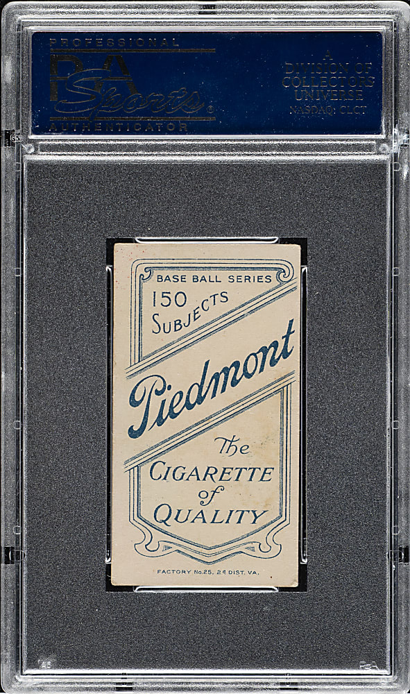 1909-1911 T206 White Border Ed Hahn PSA VG 3