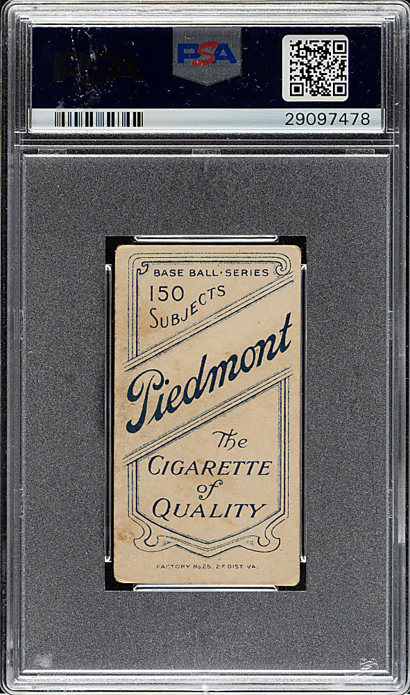 1909-1911 T206 White Border Lefty Leifield Pitching PSA VG 3 (Charles Bray Collection)