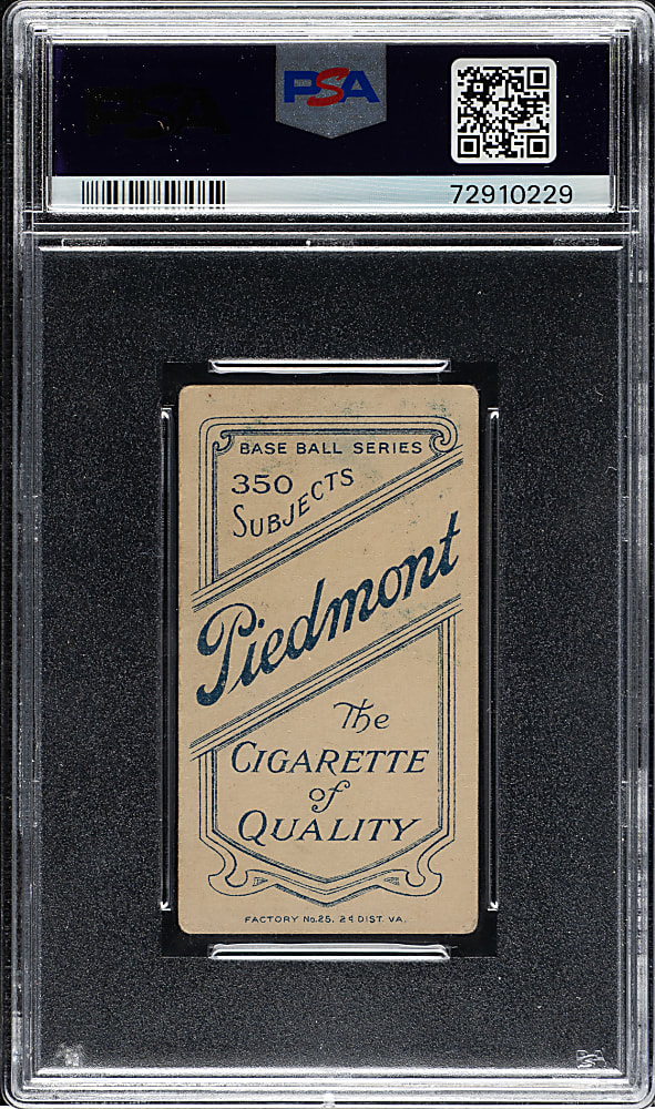 1909-1911 T206 White Border John Butler PSA VG 3