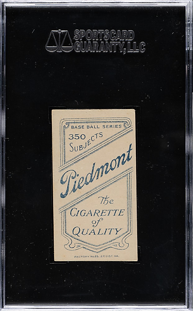 1909-1911 T206 White Border Frank Delehanty SGC EX 60