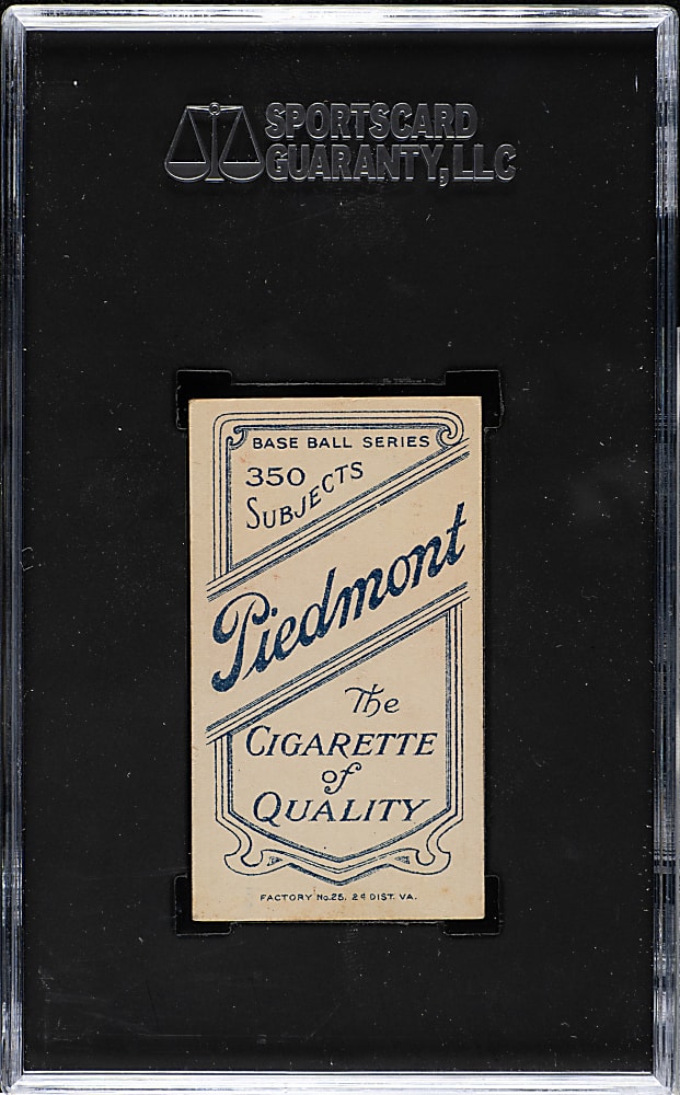 1909-1911 T206 White Border Steamer Flanagan SGC EX 5