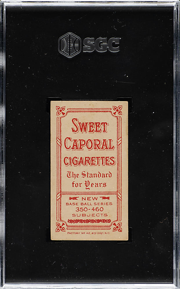 1909-1911 T206 White Border Doc White Pitching SGC EX 5
