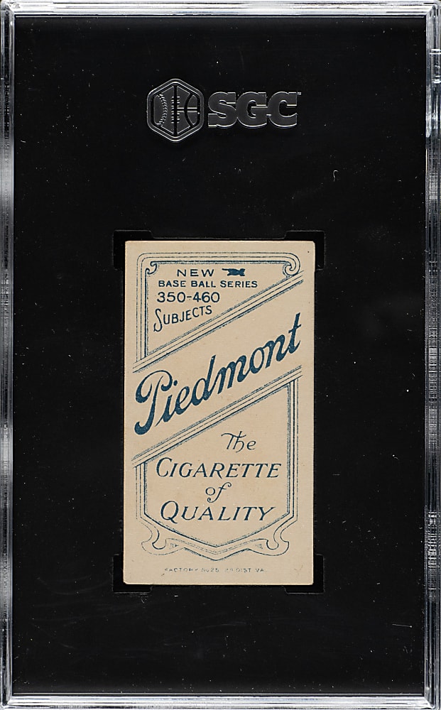 1909-1911 T206 White Border Lefty Leifield Batting SGC EX 5