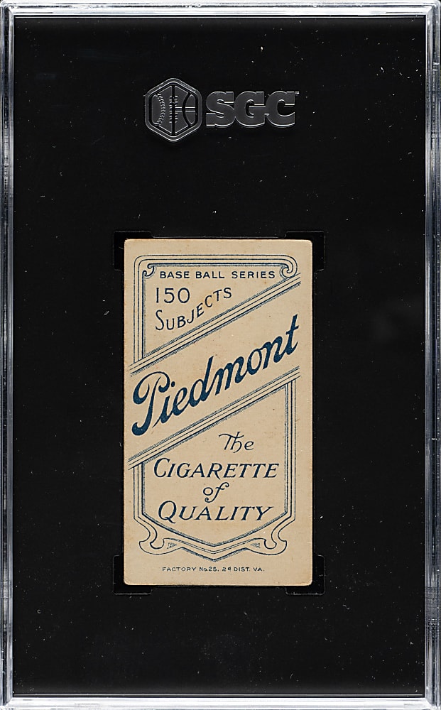 1909-1911 T206 White Border Fred Jacklitsch SGC VG/EX+ 4.5