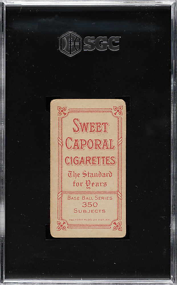 1909-1911 T206 White Border Nap Rucker Portrait SGC VG/EX 4