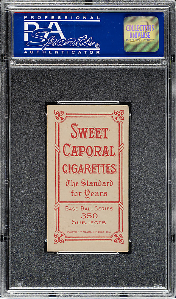 1909-1911 T206 White Border Billy Purtell PSA EX 5