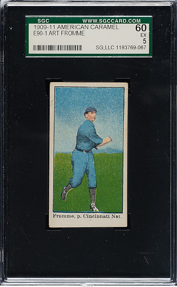 1909-1911 E90-1 American Caramel Art Fromme SGC EX 60