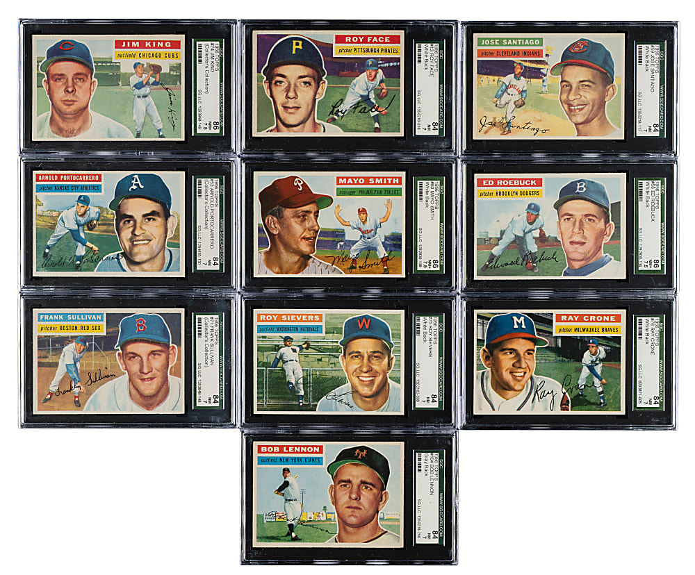 1956 Topps SGC-Graded Collection (11)