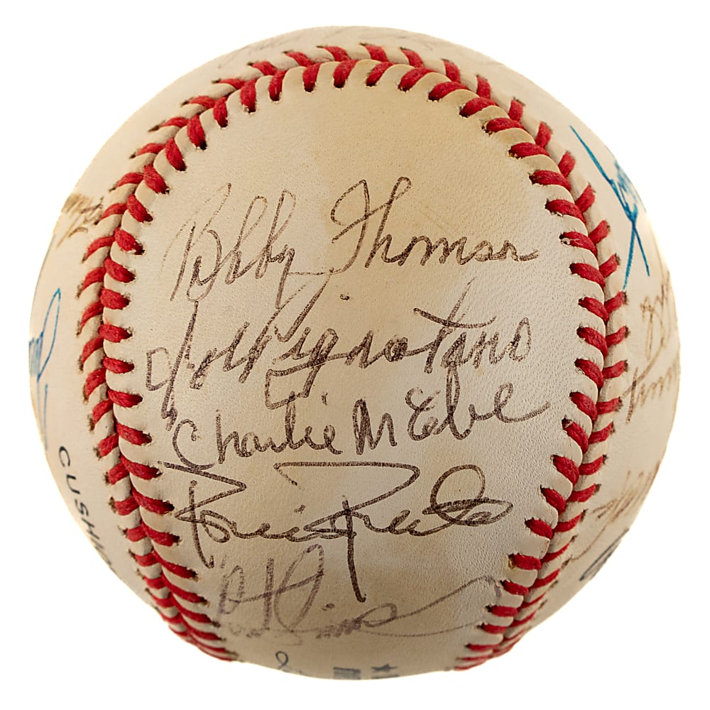 Hall of Fame and Stars Multi-Signed Baseball with Carlton, Brock, Seaver, and Killebrew