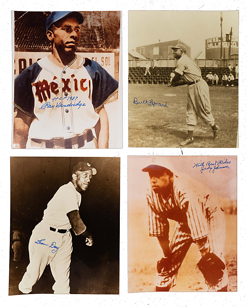 Negro League Signed Photograph Collection (25)