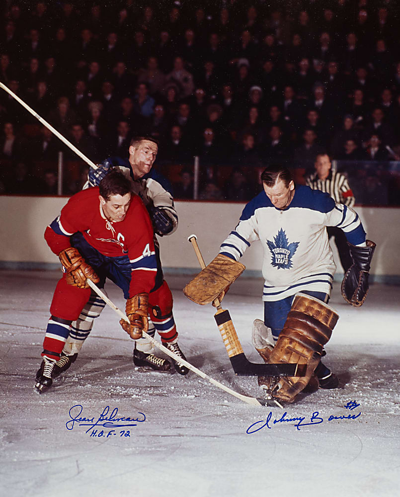 Hockey Signed Photograph and First-Day Cover Collection (8) Including Wayne Gretzky and Gordie Howe