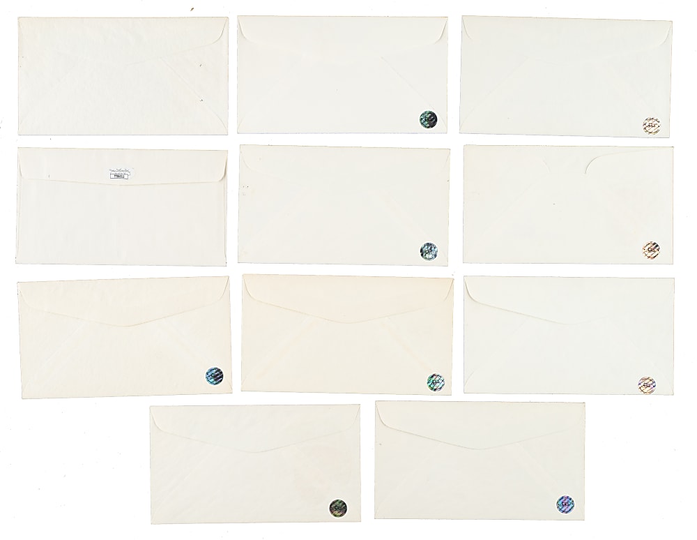 Hall of Fame and Stars Signed First-Day Cover Collection (11)