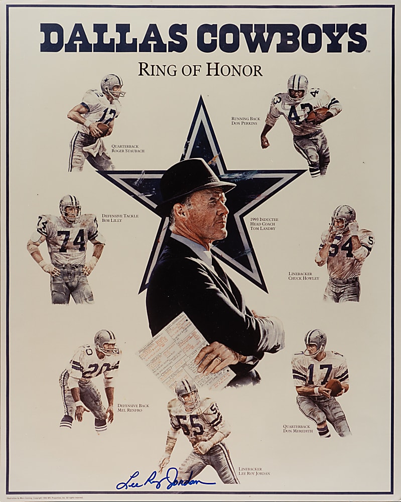 Football Signed Photographs and First-Day Cover Collection (8) Including Sayers, Montana, and Elway