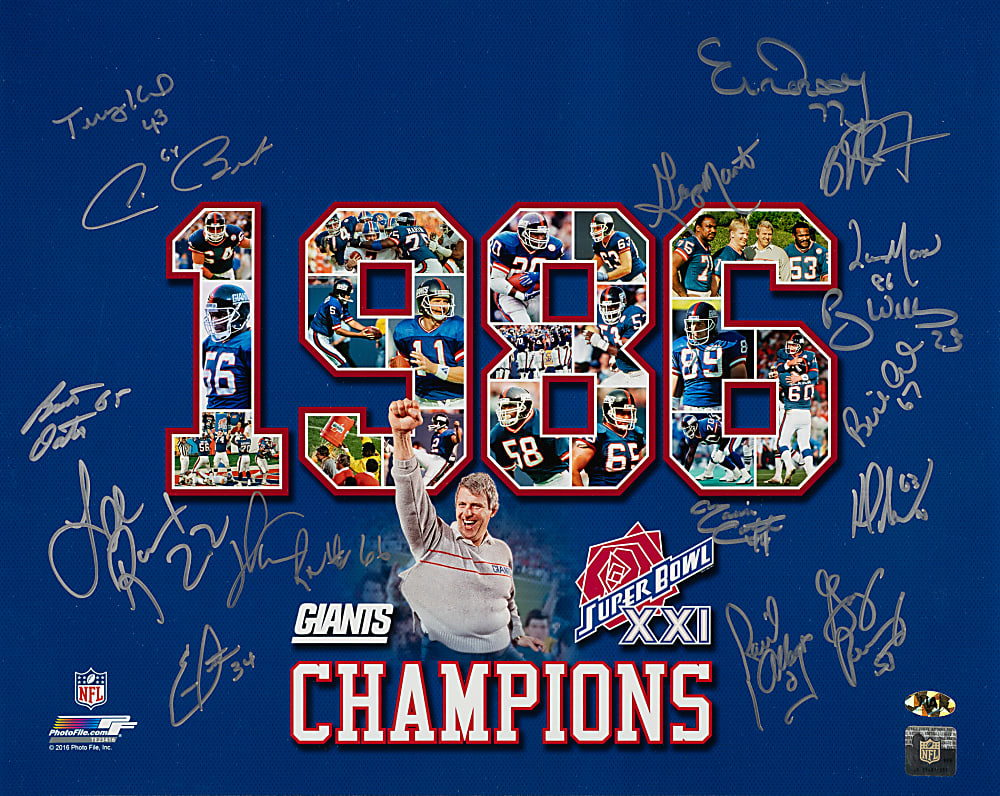 Football Signed Photographs and First-Day Cover Collection (8) Including Sayers, Montana, and Elway
