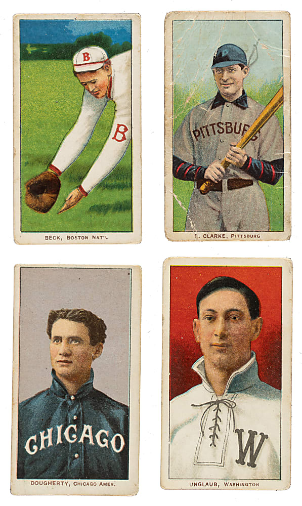 1909-1911 T206 White Border Collection (11) Including Fred Clarke