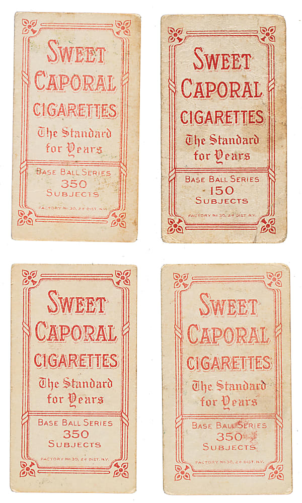 1909-1911 T206 White Border Collection (11) Including Fred Clarke