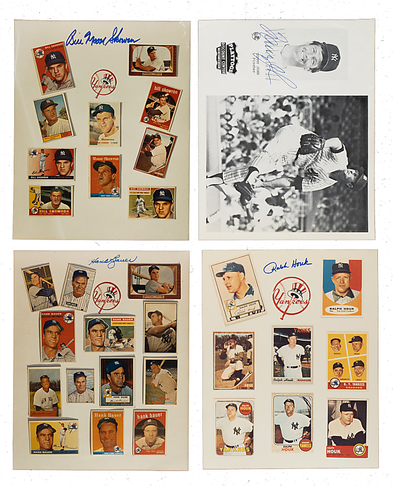 1960s-1980s New York Yankees Signature Collection (25)