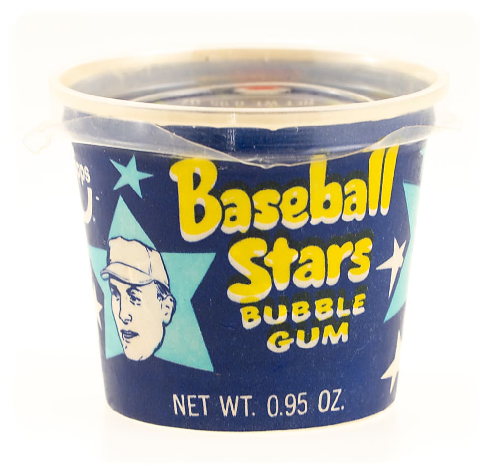 1973 Topps Candy Lids Unopened Container