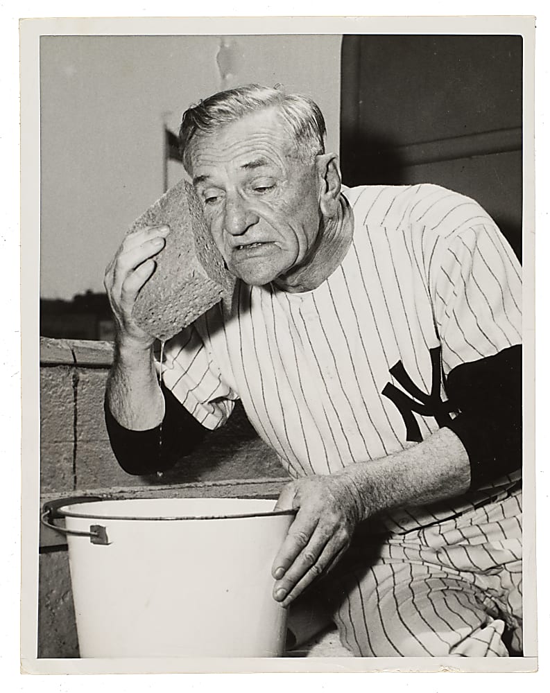 1956 Casey Stengel Original United Press Association Photograph