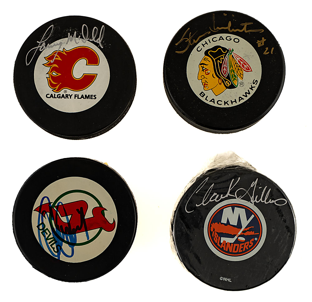 Hall of Famers and Stars Signed Hockey Puck Collection (50)