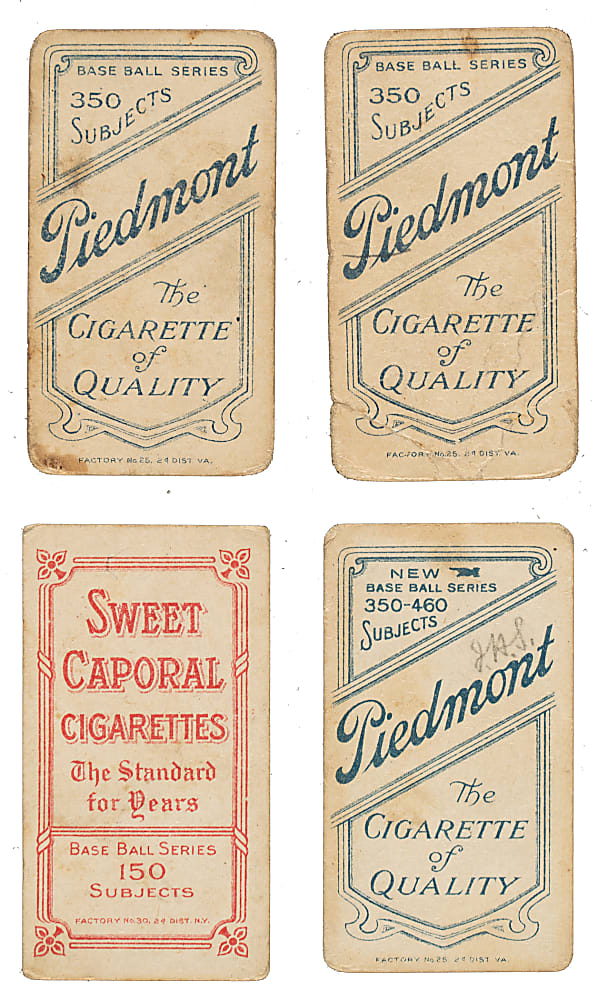 1909-1911 T206 White Border Collection (22) Including Hal Chase and Two Southern Leaguers