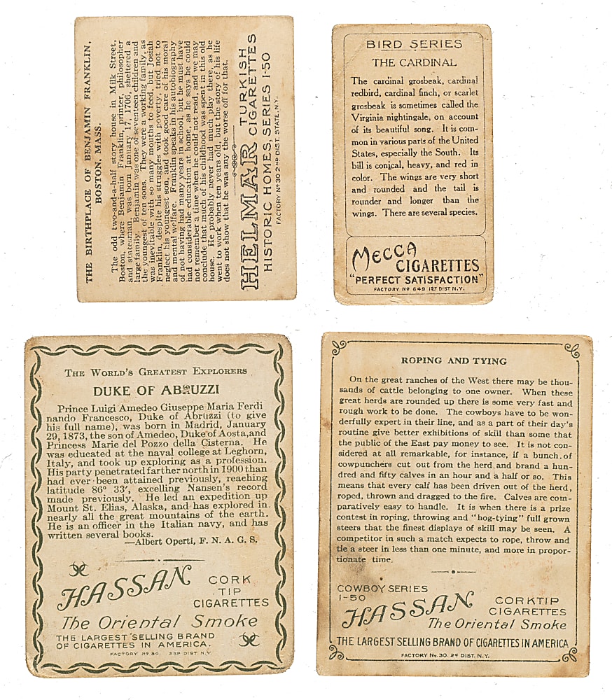 1910-Era "T" Set Nonsport Shoebox Collection (482)