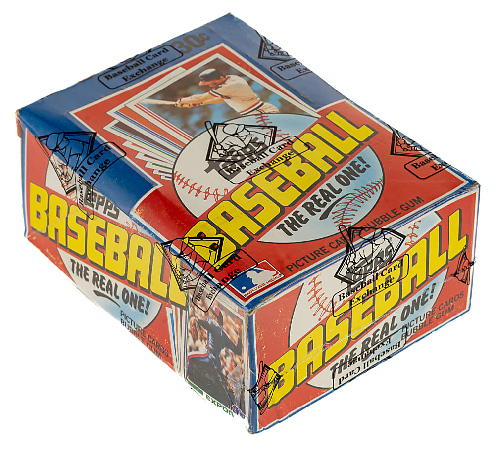 1982 Topps Unopened Wax Box (36 Packs) - BBCE