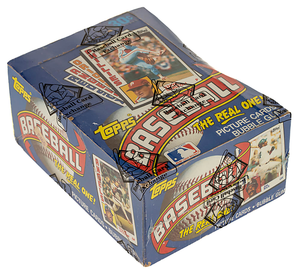 1984 Topps Unopened Wax Box (36 Packs) - BBCE