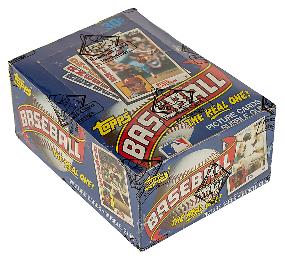 1984 Topps Unopened Wax Box (36 Packs) - BBCE