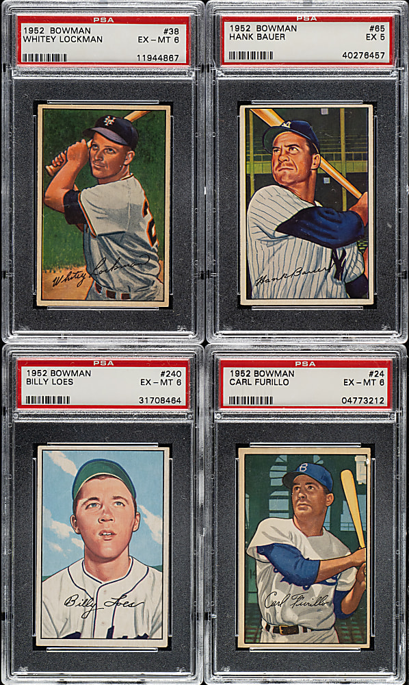 1952 Bowman PSA-Graded Collection (31)