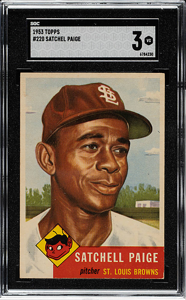 1953 Topps #220 Satchel Paige SGC VG 3